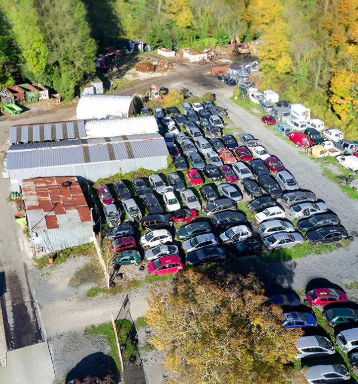 Épaves récupérées à votre domicile ou votre local professionnel